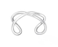 Bangles.cz Záušnice Infinity stříbro 925 2152 stříbrná, stříbro