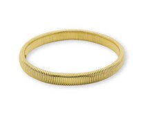 Náramek chirurgická ocel Flex Gold 594 zlatá, nerezová ocel
