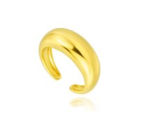Prsten Silvery Gold stříbro 925 zlatá, rhodiované stříbro