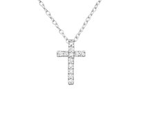 Řetízek Křížek stříbro 925 1838 stříbrná, stříbro