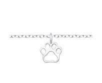 Náramek Tlapka stříbro 925 2775 stříbrná, stříbro