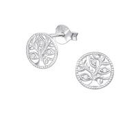 Náušnice Strom života stříbro 925 2820 stříbrná, stříbro