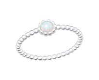 Prsten Magic opál stříbro 925 Velikost: 8 - 1,8 cm (EU 57 - 58) 2029/8 bílá, 8 - 1,8 cm (EU 57 - 58), stříbro