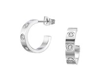 Náušnice Hoops 771 stříbrná, chirurgická ocel