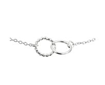 Náramek Přátelství stříbro 925 1577 stříbrná, 16 cm - 20cm, stříbro