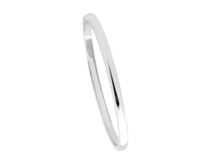 Náramek chirurgická ocel Bangle 532 stříbrná, 14 - 17 cm, chirurgická ocel