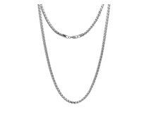 Pánský řetízek chirurgická ocel Fancy 60 cm x 0,4 cm 2664 stříbrná, chirurgická ocel