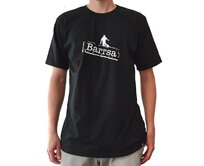 Pánské tričko Barrsa Rail BLK Černá, XL, Bavlna