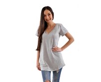 Dámské tričko Barrsa Legan Grey Šedá, XL, Bavlna