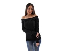 Dámské tričko s dlouhým rukávem Barrsa Lady LS black Černá, L, Bavlna