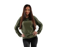 Dámské tričko s dlouhým rukávem Barrsa Owersimpl khaki Khaki, M, Bavlna