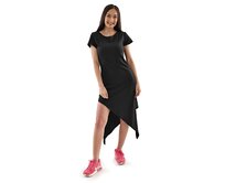 Dámské šaty Barrsa Cool Dress Slant black Černá, M, Bavlna