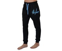 Dámské tepláky Barrsa Denc 2 Black/Blue Černá, XS, Dlouhé, Bavlna