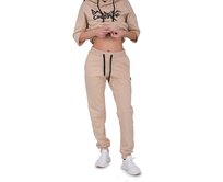 Dámské tepláky Barrsa Tinna Premium 2/ beige Béžová, L, Dlouhé, Bavlna