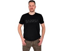 Pánské tričko Barrsa 3D BLK Černá, XXL, Bavlna