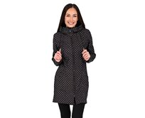 Dámský kabát Softshell Dots / Black Černá, M, Softshell