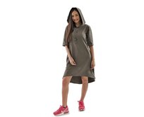 Dámské mikinošaty Freedom Barrsa Khaki Khaki, M, Bavlna