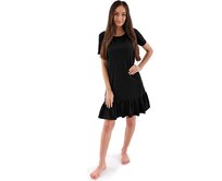 Dámské šaty Barrsa Ladies / black Černá, S, Bavlna