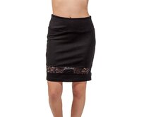 Dámská sukně Barrsa Decentlace Black Černá, XL, Krátké, Bavlna