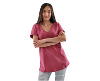 Dámské tričko Barrsa Legan Lila Růžová, XS, Bavlna