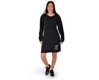 Dámské mikinošaty Barrsa Basic Dress black Černá, M, Bavlna