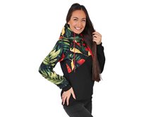 Dámská luxusní mikina Barrsa Spring Black/Grafic Barevný, S, Bavlna