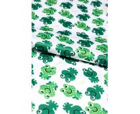 Bobánek Metráž PUL - Veselé žabky 10x150 cm