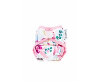 Bobánek Novorozenecké svrchní kalhotky suchý zip - Růžové květiny