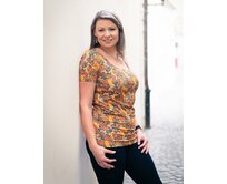 Bobánek Dámské tričko UniFit krátký rukáv - Podzim XL XL