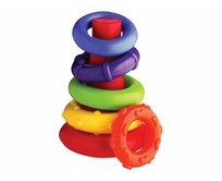 Playgro - Plastové navlékací kroužky Plast
