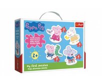 Trefl Puzzle pro nejmenší Prasátko Peppa/Peppa Pig 18 dílků v krabici 27x19x6cm 2+