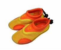 Holidaysport Neoprenové boty do vody Alba Junior žlutooranžové - Velikost: 33 29, 30, 31, 32, 33, 34, 28