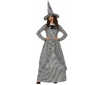 Fiestas Guirca Vintage čarodějnice Halloween maškarní kostým Lady Velikost 10 - 12 38 - 40 (M)
