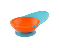 Boon - CATCH BOWL - Miska s přísavkou modro-oranžová Plast