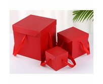 Dárková krabička 22 cm - červená