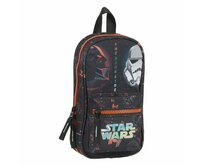 Penál ve tvaru batohu Star Wars The Dark Side Černý Oranžový (33 Kusy)