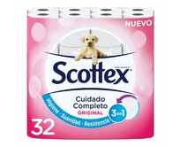 Toaletní papír Scottex Original 2 vrstev (32 uds)