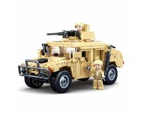 Sluban Army Model Bricks  Hummer bojový off road