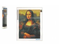SMT Creatoys Diamantový obrázek Mona Lisa 40x30cm s doplňky v blistru 7x33x3cm Ostatní