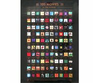 Seškrabávací plakát - 100 filmů, které musíte vidět