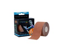 BronVit Sport Kinesio tape classic tmavě béžová 5cm x 6m