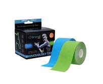 BronVit Sport Kinesio tape set světle zelená-modrá 2x (5cm x 6m)