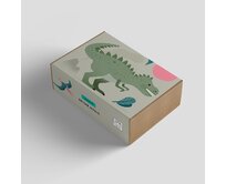 Tuhé mýdlo pro děti DINOSAURS (citronová tráva, chlorella a spirulina)