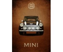 Plechová cedule Mini Cooper