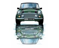 Plechová cedule Mini Cooper II