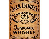 Plechová cedule Jack Daniels Velikost: A5 (20 x 15 cm) A5 (20 x 15 cm)