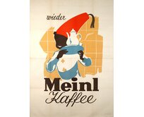 Plechová cedule Meinl Kaffee Velikost: A5 (20 x 15 cm) A5 (20 x 15 cm)