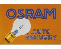 Plechová cedule Osram Velikost: A5 (20 x 15 cm) A5 (20 x 15 cm)