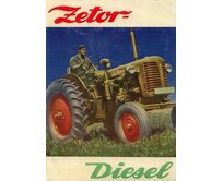 Plechová cedule Zetor Diesel I Velikost: A5 (20 x 15 cm) A5 (20 x 15 cm)