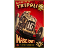 Plechová cedule Tripoli 1930 Velikost: A5 (20 x 15 cm) A5 (20 x 15 cm)